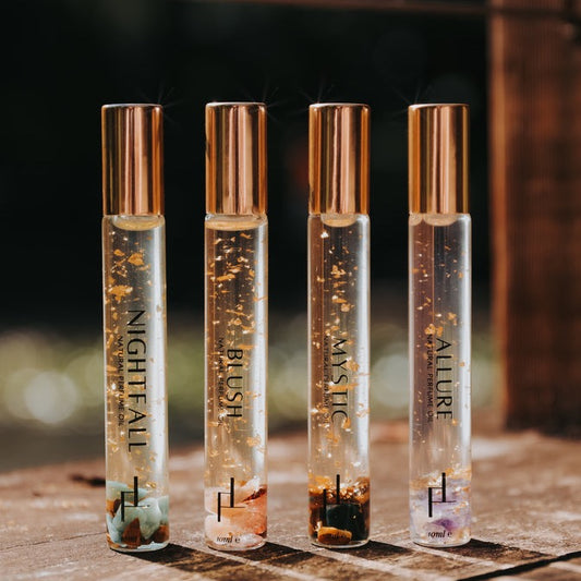 Our complete set of four perfumes